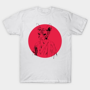 samurai cat T-Shirt